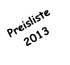 Preisliste
2013